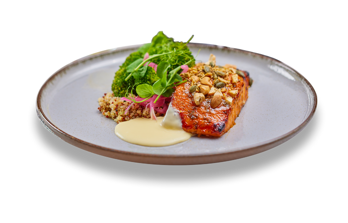 Lax og Sítrónugrasa sósa